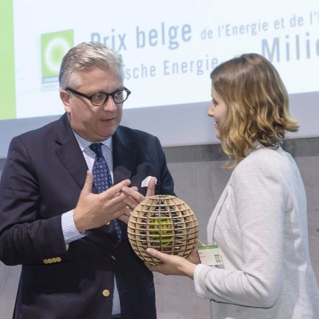 Ecobos houten Globe award