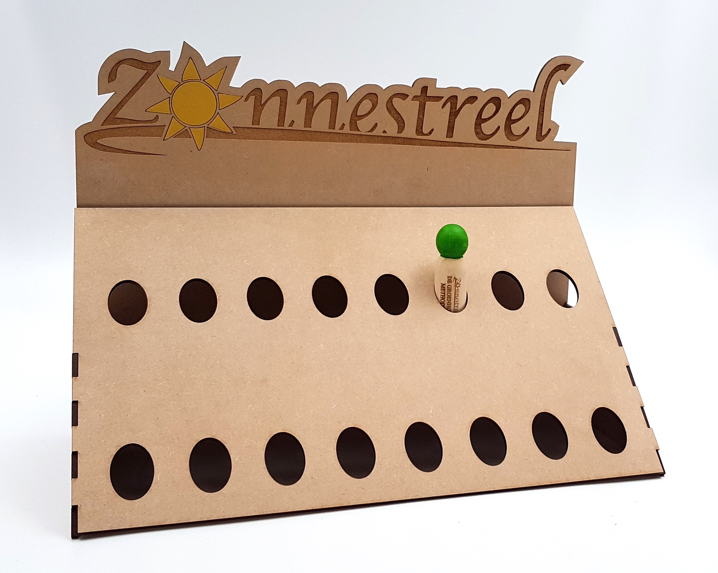 Houten display VLIEG