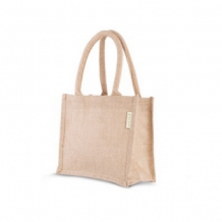 Brighton Jute Shopper naturel, sac en jute - ca. 300x300x200 mm