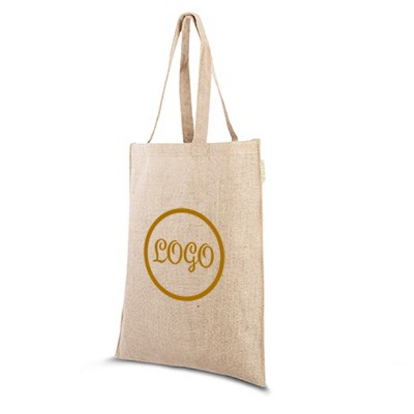 Jute beurstas Fairbag  - ca. 420x380 mm