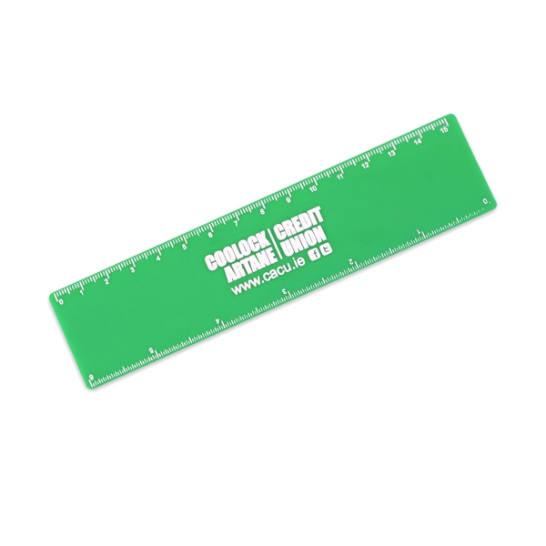 Ruler 15 cm - recycled plastic