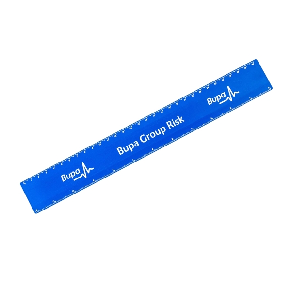 Ruler 30 cm - recycled plastic