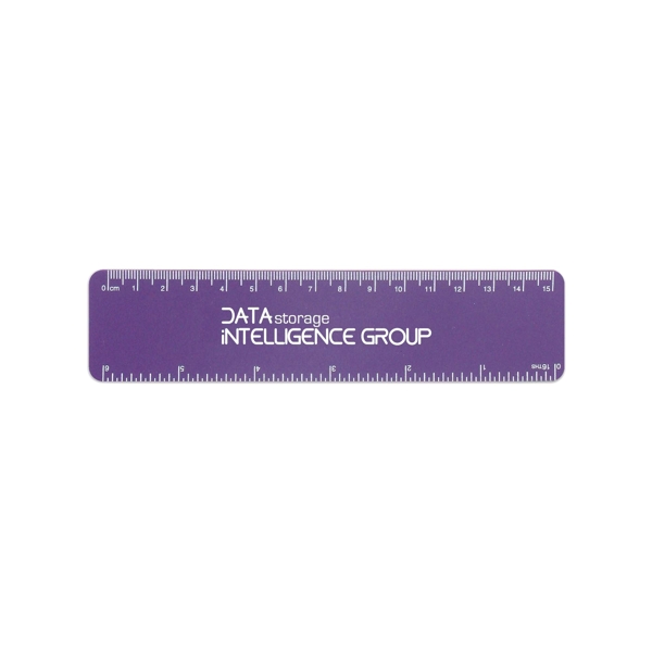 Flexi ruler 15 cm - recycled polypropylene