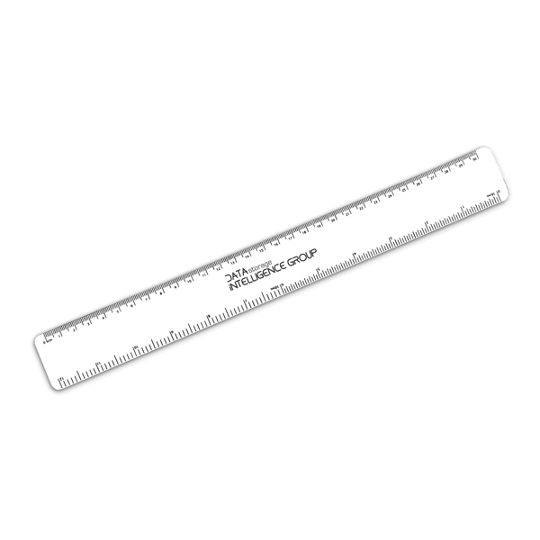 Flexi ruler 30 cm - recycled polypropylene
