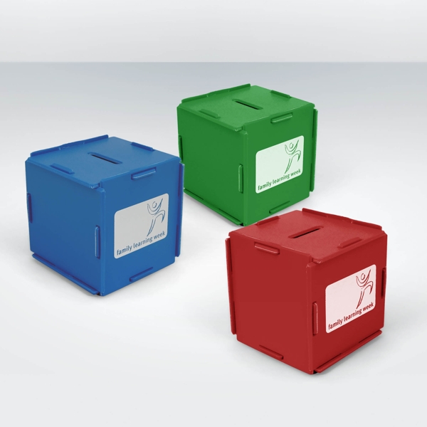 Cube money box