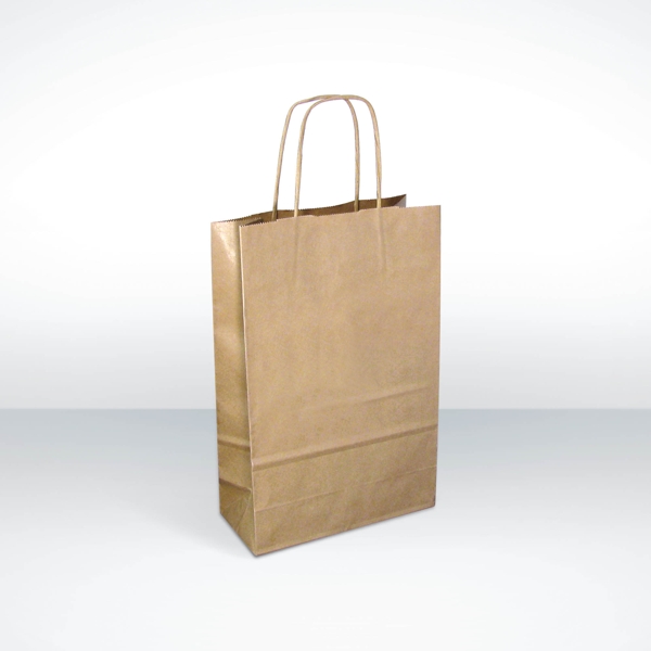 A4 Kraft Bag van gerecycled papier - ca. 220x310x110 mm