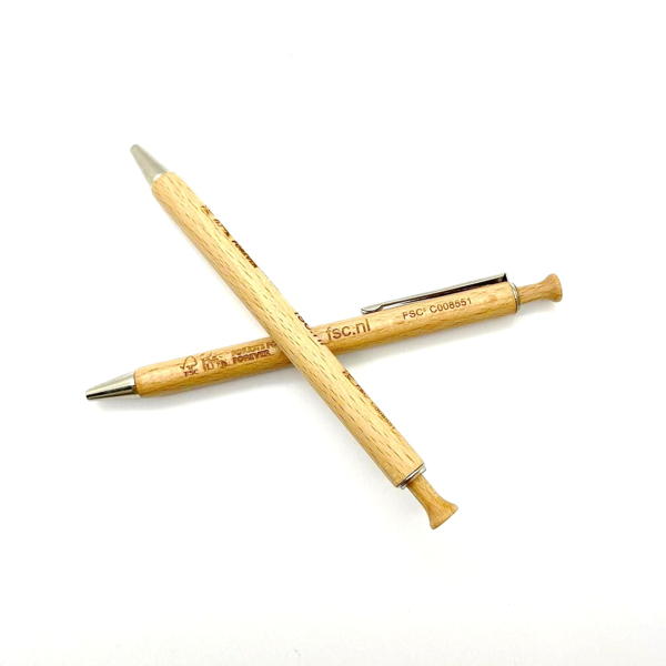 Albero Kugelschreiber aus Buchenholz