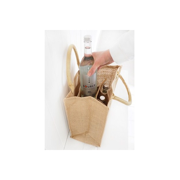 Jute Tasche Multifunctional - ca. 380x275x195 mm