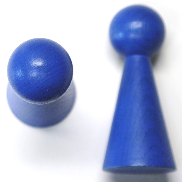 Wooden pawn - ca. 30,3x70 mm
