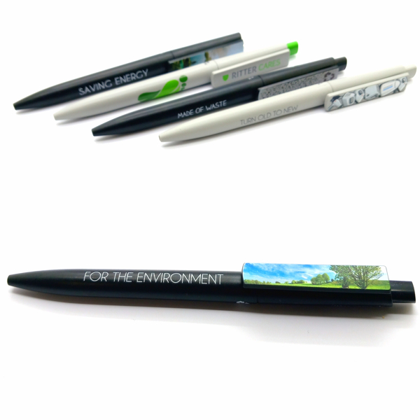 Insider pen van gerecycled plastic