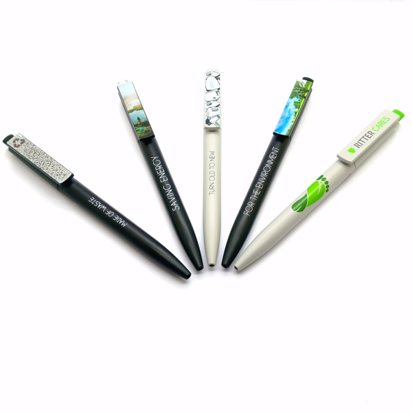 Insider pen from recycled plastic