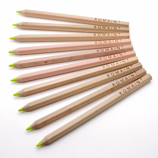 Maxi-colouring pencil fluo 18 cm