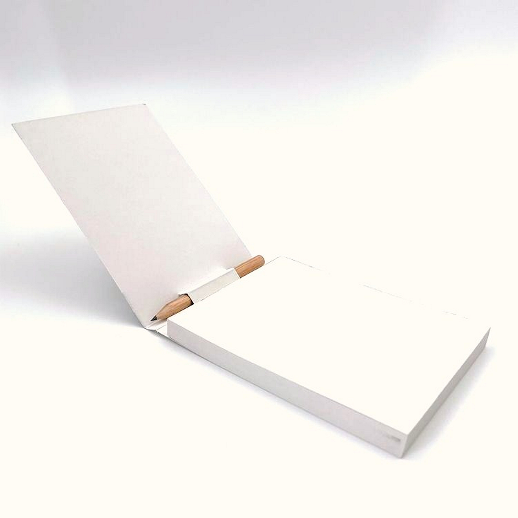 notepad + pencil  - 100 sheets - full colour (cover)