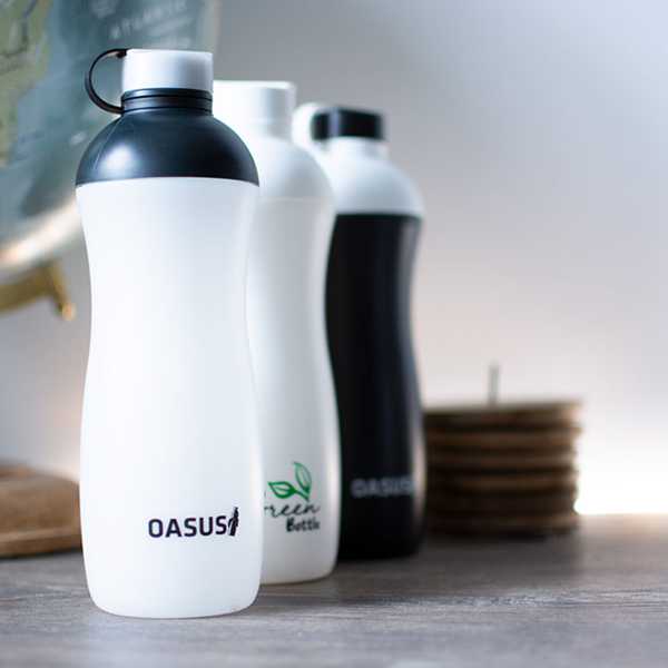 Drinking bottle in bio-based plastic Oasus 500 ml