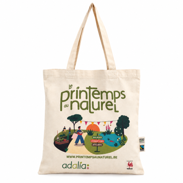 BIO & Fairtrade ca. 38x42 cm - lange - mit Digitaldruck