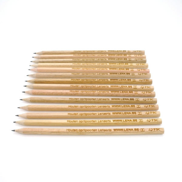 Pencil, hexagonal - FSC 100% - with engraving