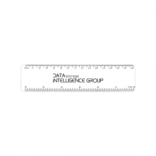 Flexi ruler 15 cm - recycled polypropylene