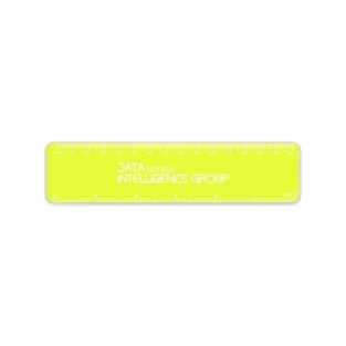 Flexi ruler 15 cm - recycled polypropylene