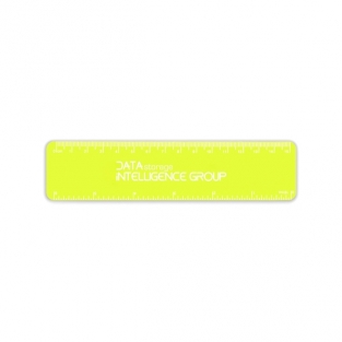 Flexi ruler 15 cm - recycled polypropylene