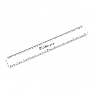Flexi ruler 30 cm - recycled polypropylene