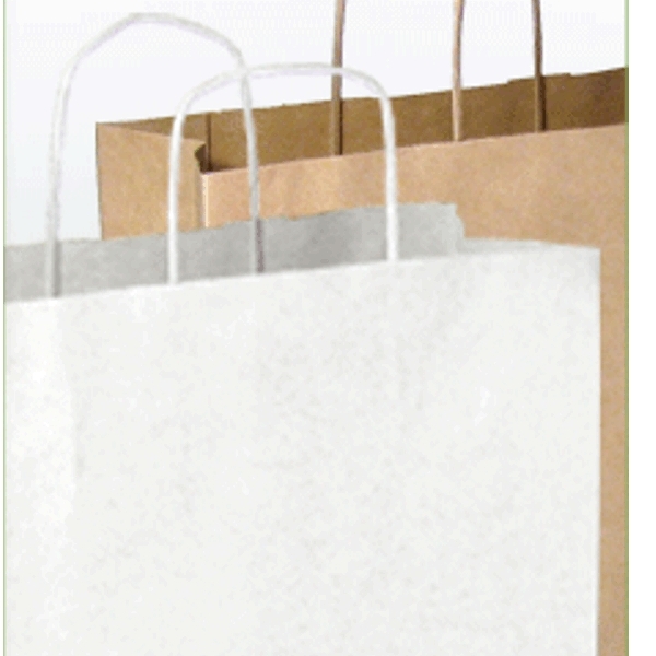 Sac L de papier recyclé brun clair - ca. 320x420x130 mm