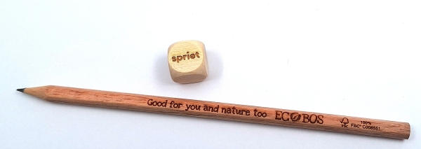Engraved dice