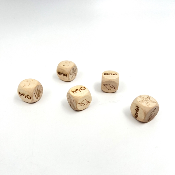 Engraved dice