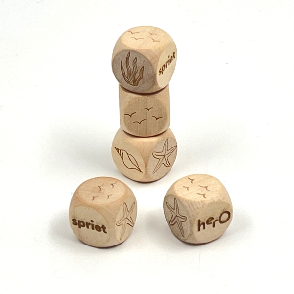 Engraved dice