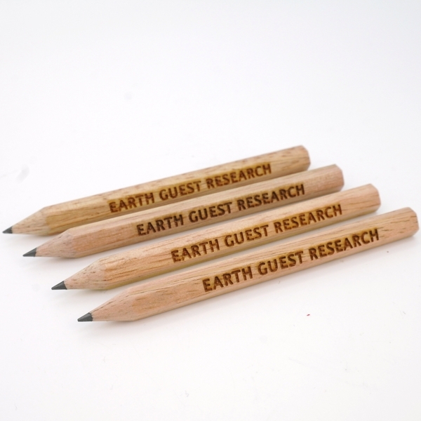 Mini-Bleistift, sechseckig - FSC 100% - mit Gravur