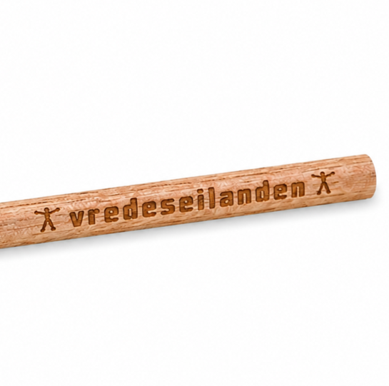 Mini-Bleistift, sechseckig - FSC 100% - mit Gravur