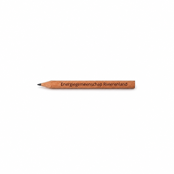 Mini-pencil, round - FSC 100% - with engraving