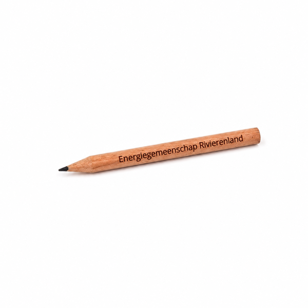 Mini-pencil, round - FSC 100% - with engraving