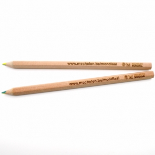 Rainbow pencil, Jumbo - 100% FSC