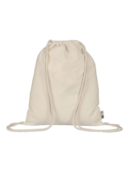 Sporttas Fairtrade katoen - 32x40 cm