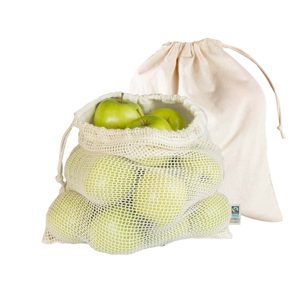 BIO & Fairtrade for fruit and vegetables ca. 40x30 cm, 42g