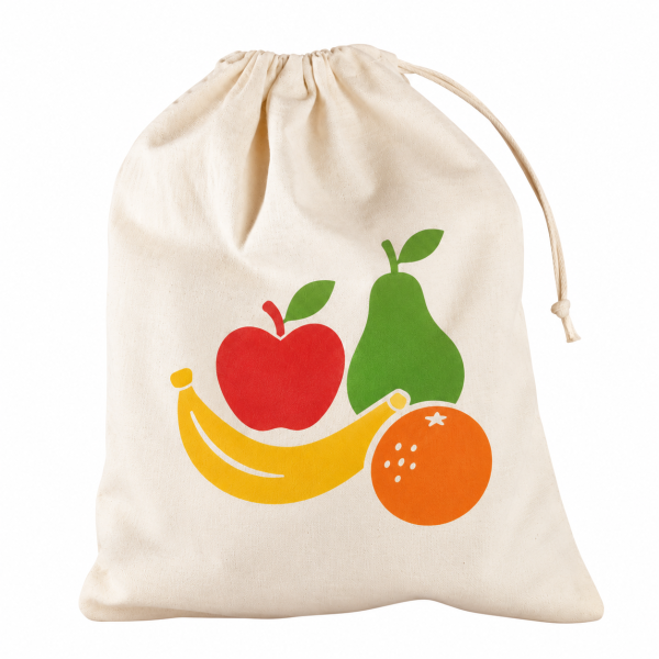 Katoenen tas voor fruit en groenten - 30x40 cm