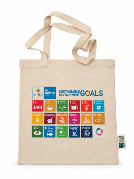 BIO & Fairtrade ca. 38x42 cm - mit Digitaldruck