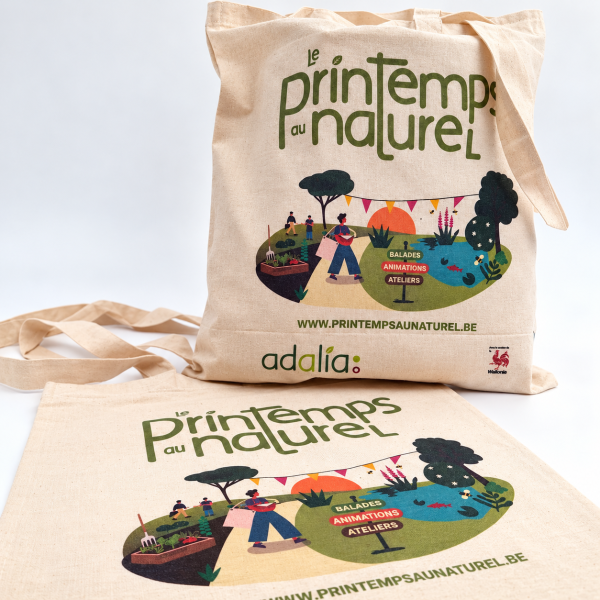 BIO & Fairtrade ca. 38x42 cm - lange - mit Digitaldruck