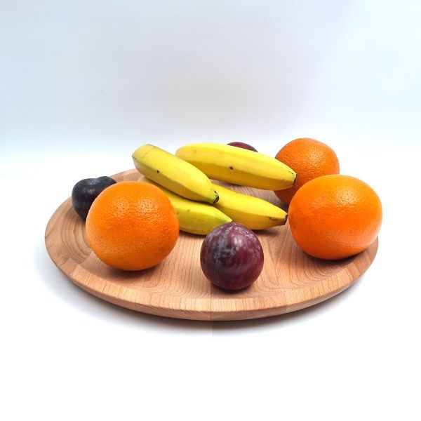 large fruit bowl (diameter 35 cm x height 3 cm) - FSC 100%
