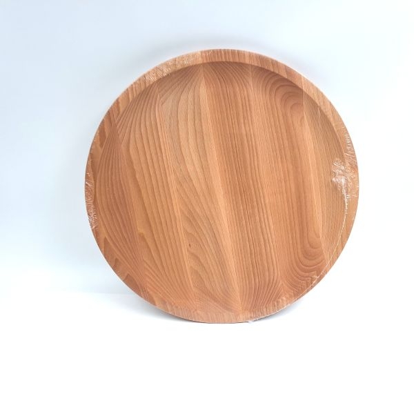large fruit bowl (diameter 35 cm x height 3 cm) - FSC 100%