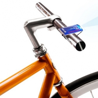 Fahrradlicht - recyceltes PVC