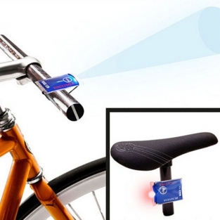 Bicycle light - recycled PVC