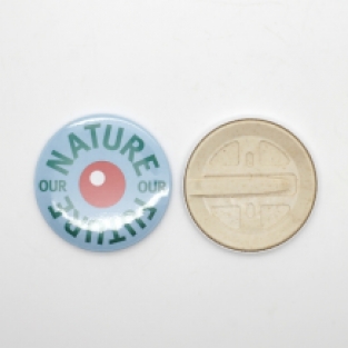 Bio button with clip