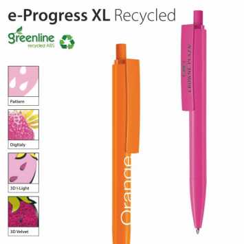 e-Progress XL recyceltem Kugelschreiber