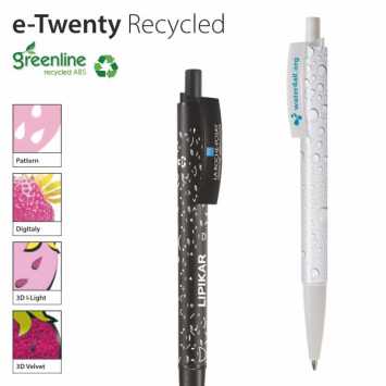 e-Twenty recyceltem Kugelschreiber