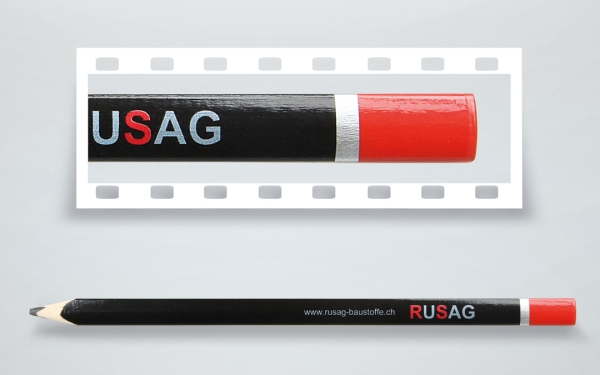 Timmermanspotlood ovaal ca. 24 cm, natuur - met bedrukking