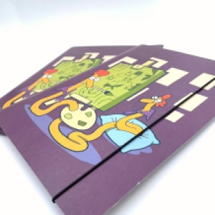 folder A4 - full colour imprint included