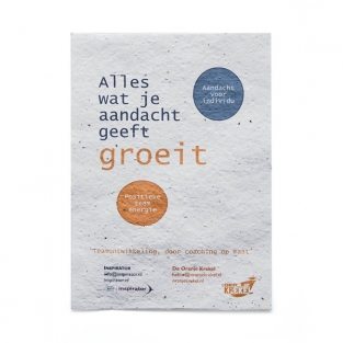 wachsendes Papier - gedruckt 200g - A5