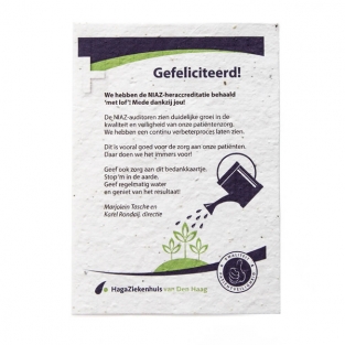 wachsendes Papier - gedruckt 120g - A5