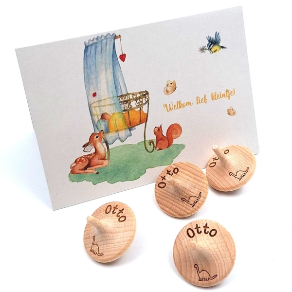 Holz Kreisel - 70% PEFC